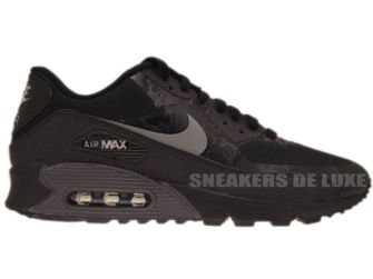 532470-090 Nike Air Max 90 Hyperfuse Premium Black/Reflect Silver-Black