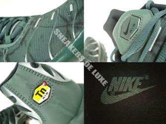 604133-303 Nike Air Max Plus TN 1 Black Bruse/Metallic Silver/Vintage Green