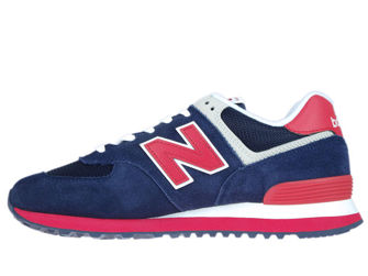 new balance 574 pigment with team red